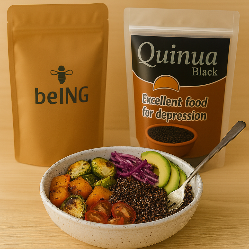 Black Quinoa, Organic Andean Supergrain, High Protein and Fiber, Vegan, Gluten-Free, Non-GMO, Whole Plant-Based Food