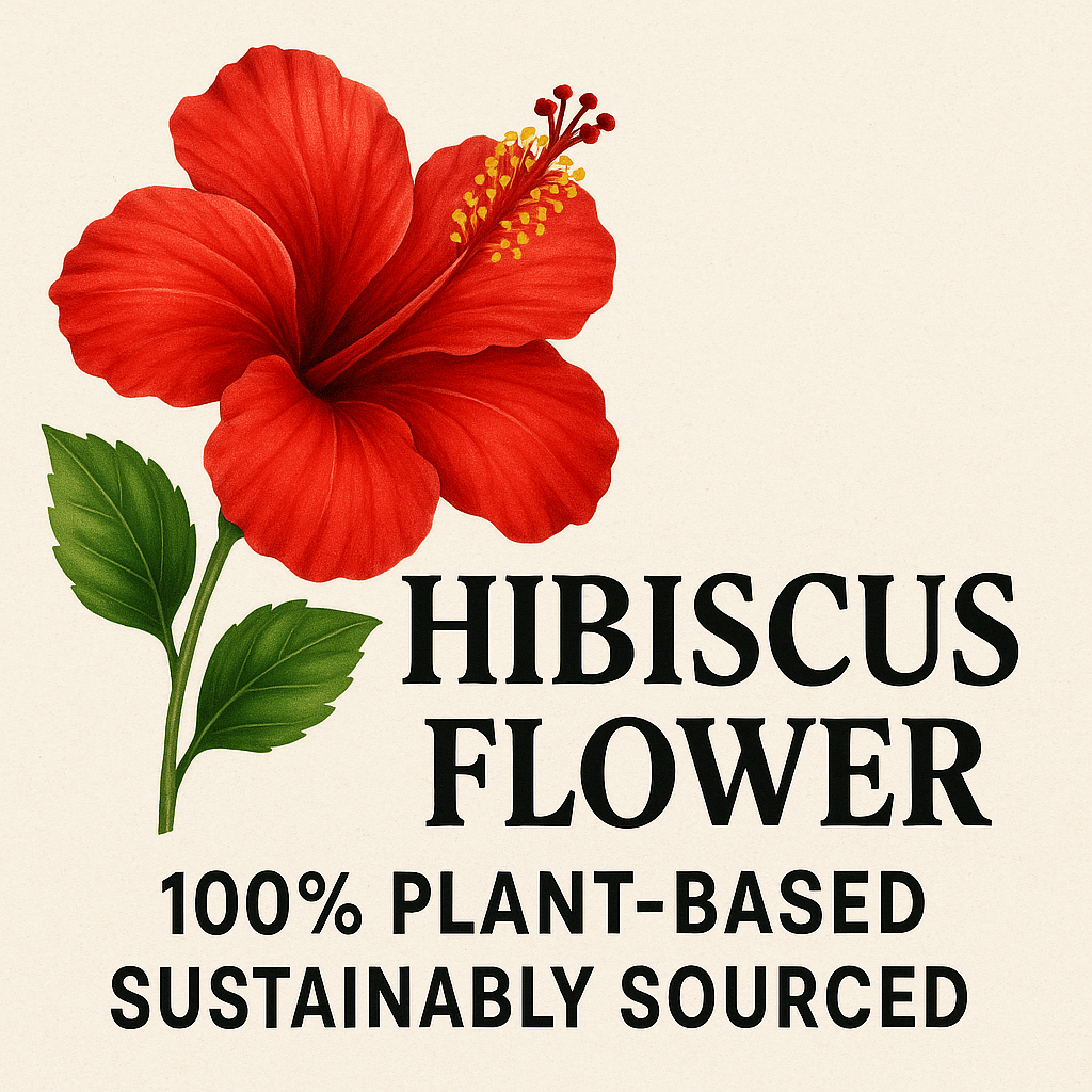 Organic Hibiscus Flower – 100% Natural Dried Petals, Herbal Tea, Vegan, Non-GMO