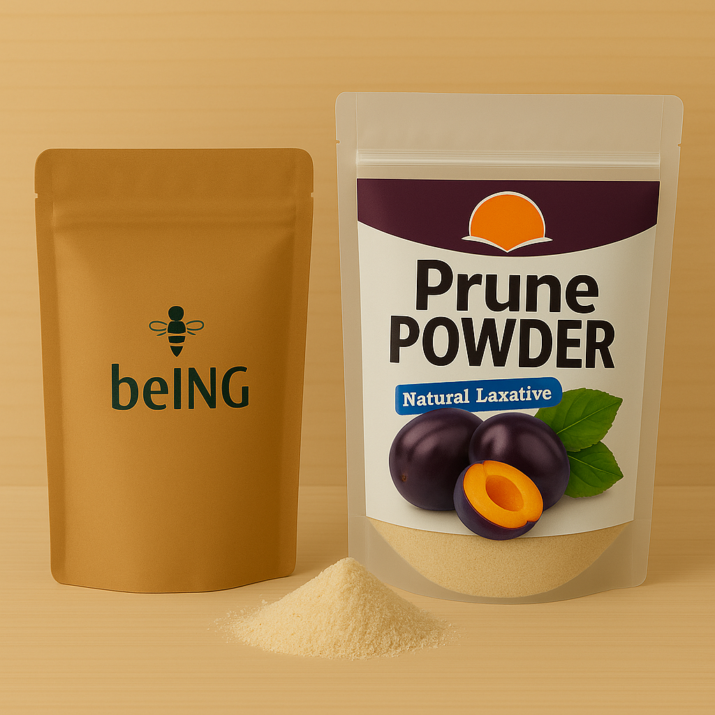 Organic Prune Powder – Natural Digestive Support, Antioxidant-Rich, Non-GMO, Vegan