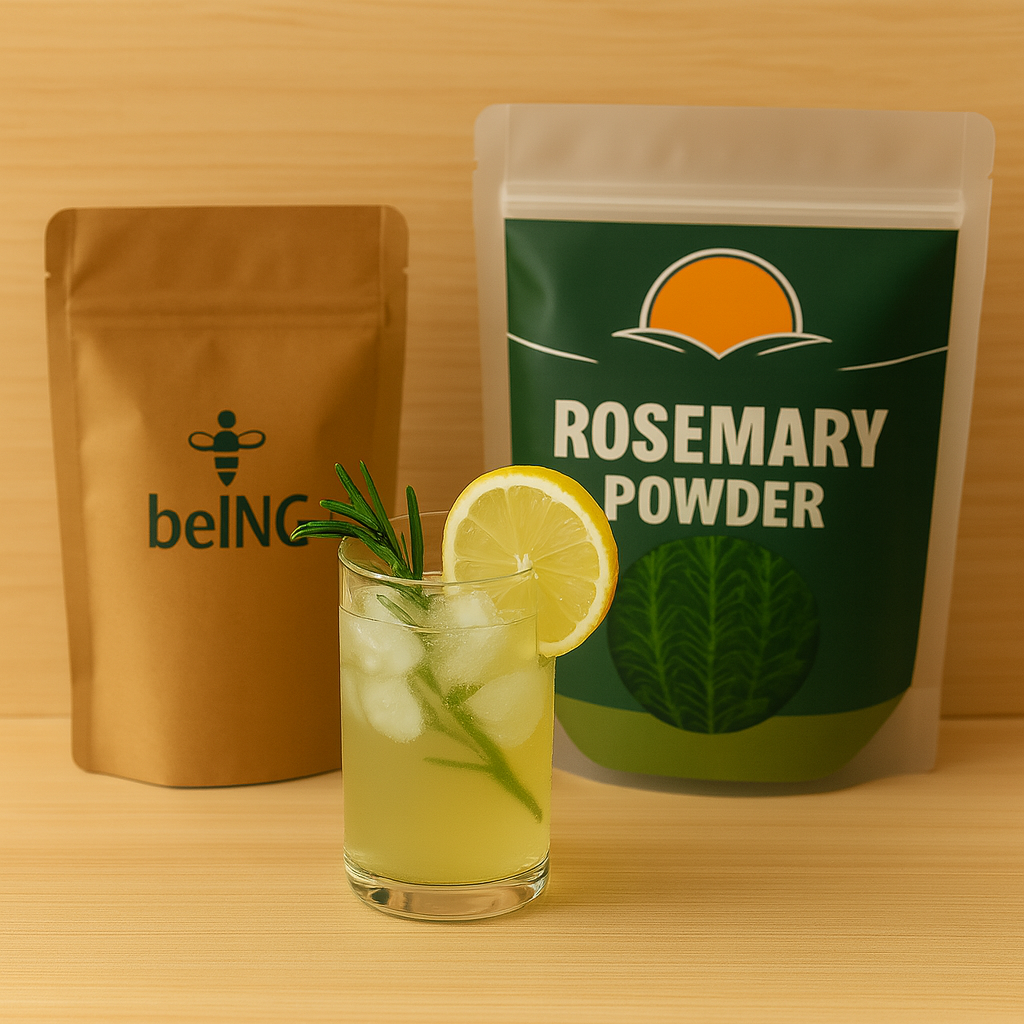 Rosemary Powder, Natural Culinary and Herbal Ingredient, Vegan, Non-GMO, Dried Herb, Aromatic Seasoning and Tea Blend