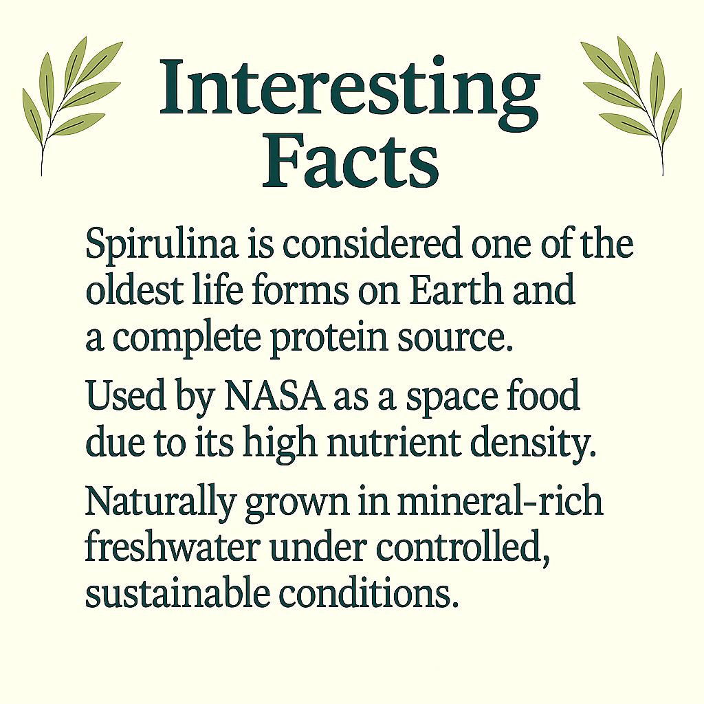 Spirulina Capsules | Natural Superfood Supplement | Arthrospira Platensis | Vegan, Non-GMO, Immune & Energy Support