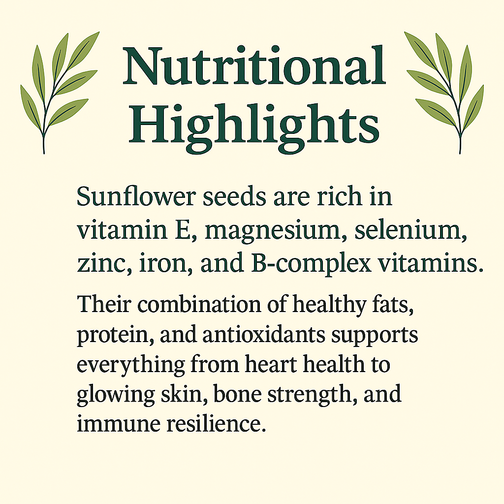 Sunflower Seeds, Raw and Natural, Vegan, Non-GMO, Gluten-Free, Plant-Based Snack and Baking Ingredient