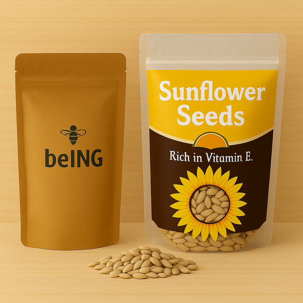 Sunflower Seeds, Raw and Natural, Vegan, Non-GMO, Gluten-Free, Plant-Based Snack and Baking Ingredient