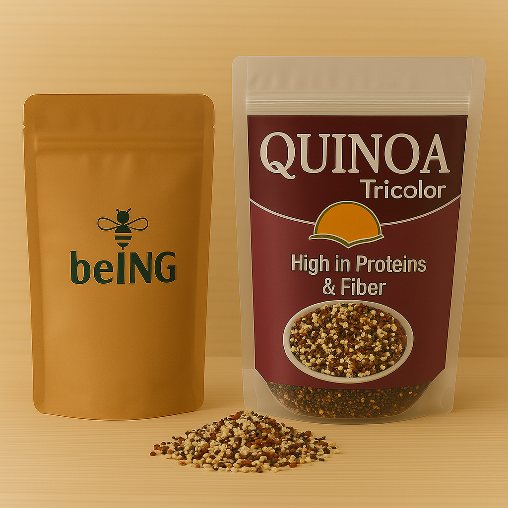 Tri-Color Quinoa, Organic Andean Supergrain Blend, Vegan, Gluten-Free, Non-GMO, High Protein and Fiber Whole Food