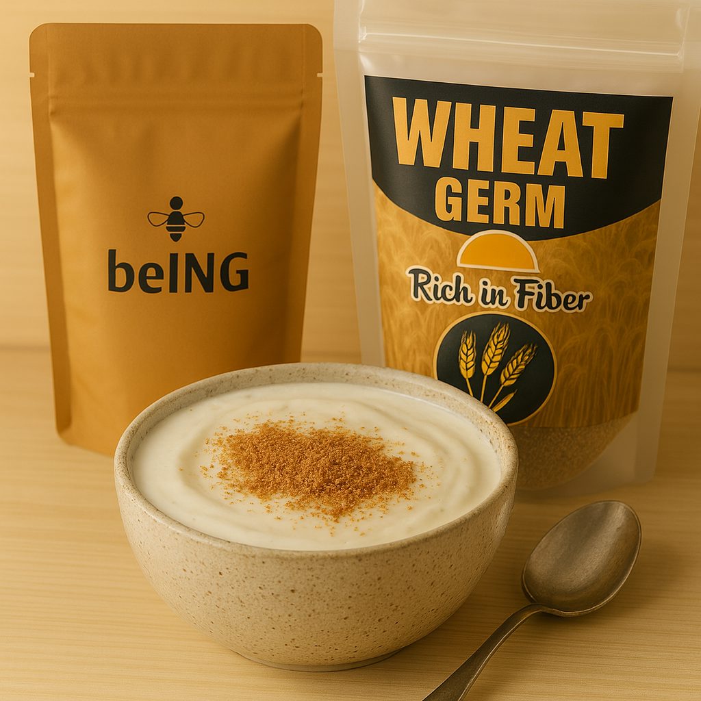 Wheat Germ, Natural Source of Vitamin E and Fiber, Non-GMO, Plant-Based, Vegan, Nutrient-Rich Whole Food Ingredient