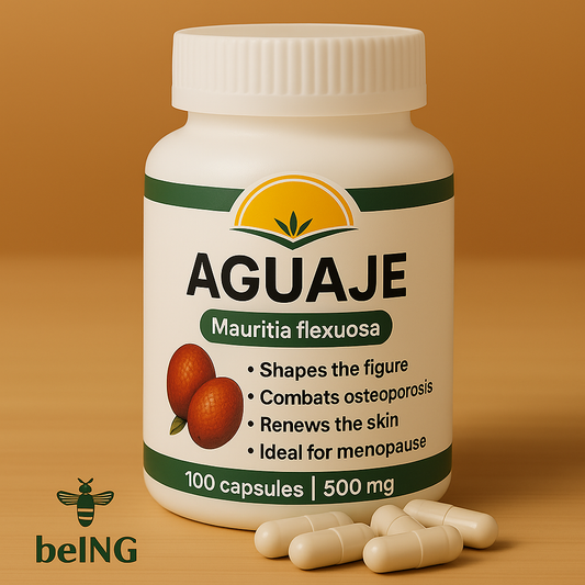 Organic Aguaje Capsules – Vegan, Non-GMO, Wild-Harvested Peruvian Superfood – Natural Supplement for Women’s Wellness, Skin & Hormonal Balance