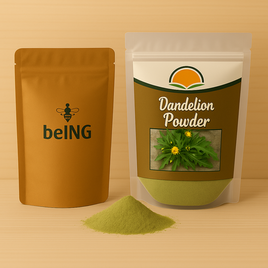Organic Dandelion Powder – 100% Natural Root & Leaf, Vegan, Non-GMO Herbal Supplement