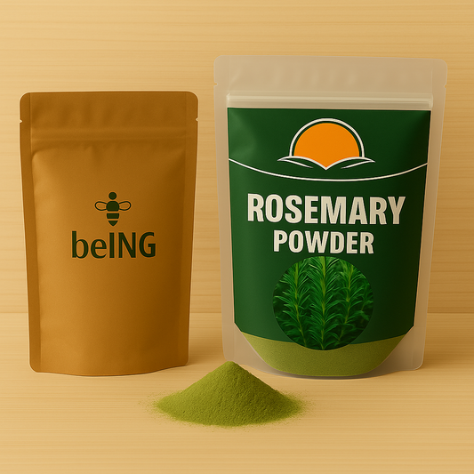 Rosemary Powder, Natural Culinary and Herbal Ingredient, Vegan, Non-GMO, Dried Herb, Aromatic Seasoning and Tea Blend