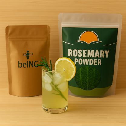 Rosemary Powder, Natural Culinary and Herbal Ingredient, Vegan, Non-GMO, Dried Herb, Aromatic Seasoning and Tea Blend