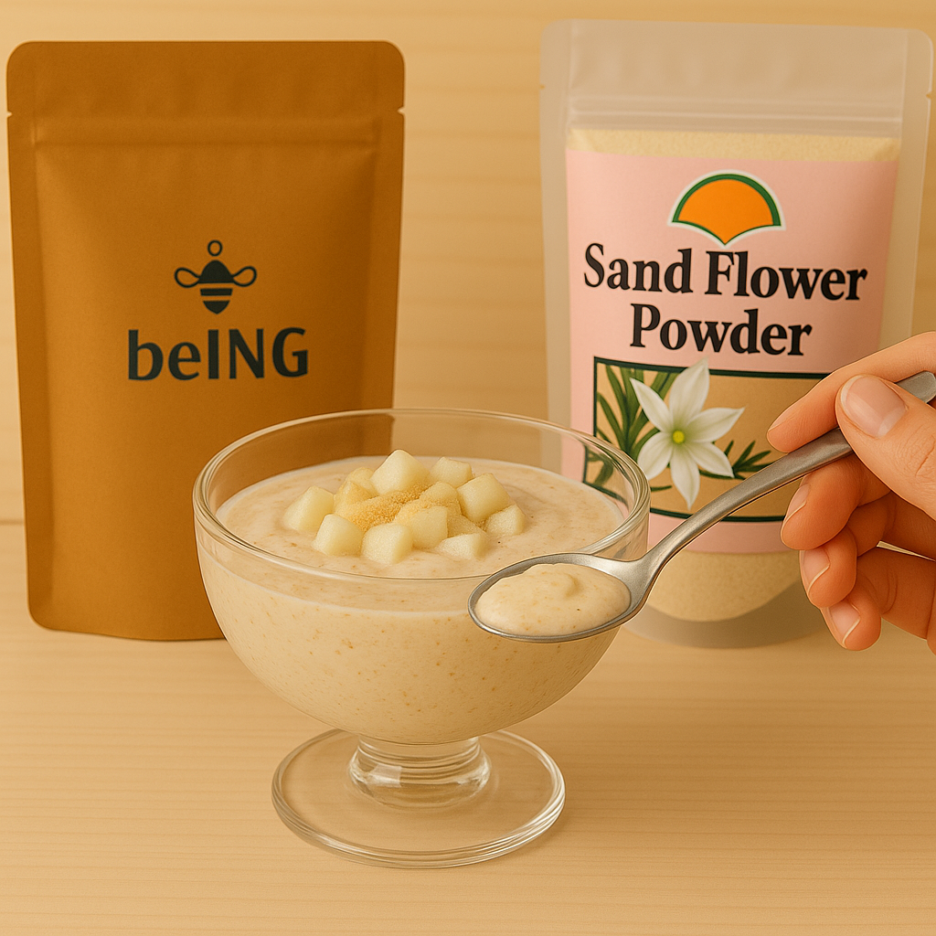 Organic Sand Flower Powder – 100% Natural, Vegan, Non-GMO, Herbal Superfood