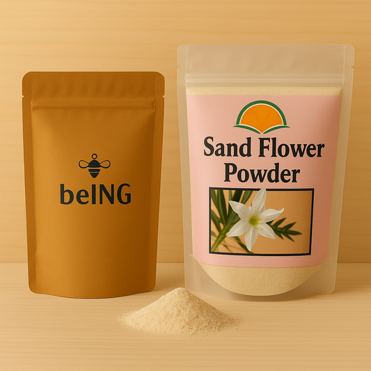 Organic Sand Flower Powder – 100% Natural, Vegan, Non-GMO, Herbal Superfood
