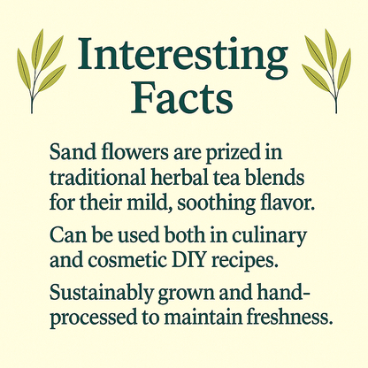 Organic Sand Flower Powder – 100% Natural, Vegan, Non-GMO, Herbal Superfood