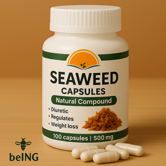 Organic Seaweed Capsules – Natural Iodine & Mineral Support · Vegan · Non-GMO Superfood Supplement