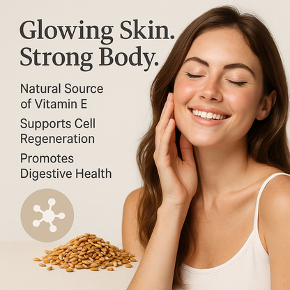 Wheat Germ, Natural Source of Vitamin E and Fiber, Non-GMO, Plant-Based, Vegan, Nutrient-Rich Whole Food Ingredient