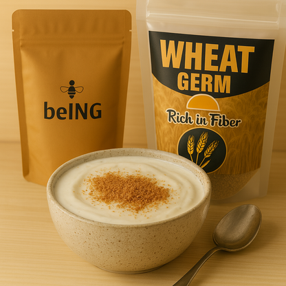 Wheat Germ, Natural Source of Vitamin E and Fiber, Non-GMO, Plant-Based, Vegan, Nutrient-Rich Whole Food Ingredient